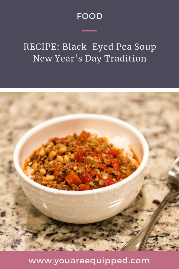 Black-Eyed Pea Soup, New Year's Day, soup, recipe, cold weather meals, easy