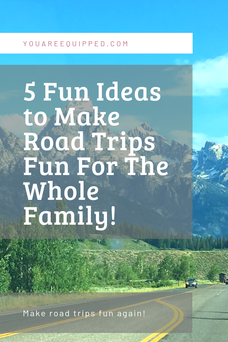 Make road trips fun again! Going on a long car ride? Turn a stressful road trip into something fun for everyone with these 5 fun ideas!